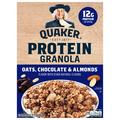 Quaker Oats Chocolate & Almonds Protein Granola Cereal