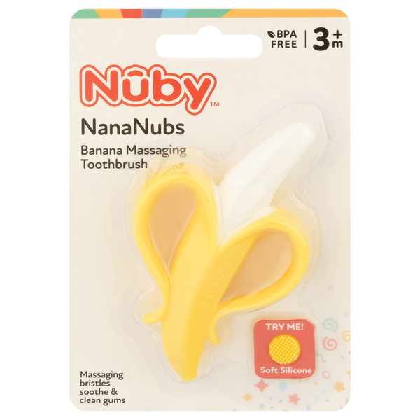 Nuby NanaNubs Banana Massaging Toothbrush