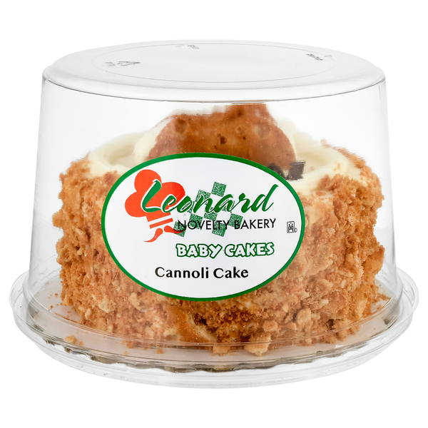 Leonard Novelty Bakery Cannoli Baby Cake