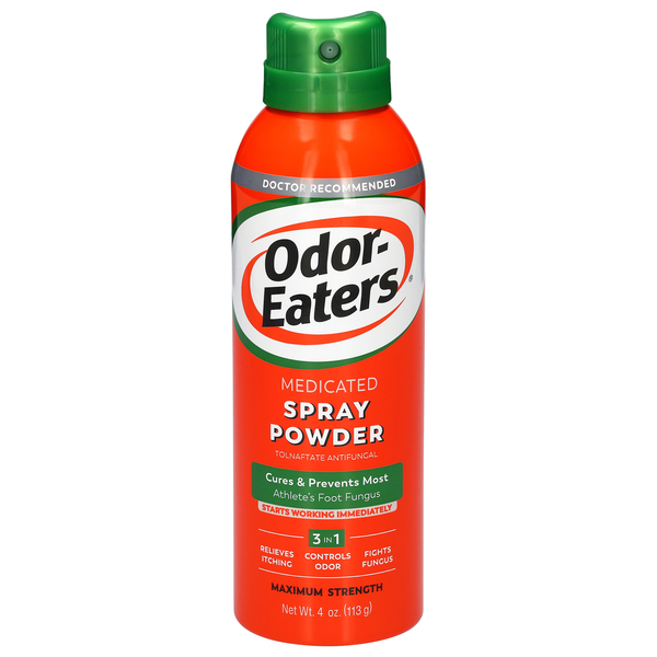 Odor-Eaters Spray Powder Antifungal