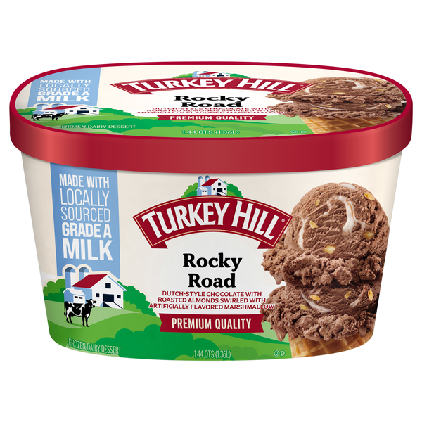 Turkey Hill Rocky Road Frozen Dairy Dessert