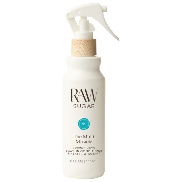Raw Sugar Coconut + Agave Leave-In Conditioner & Heat Protectant Spray