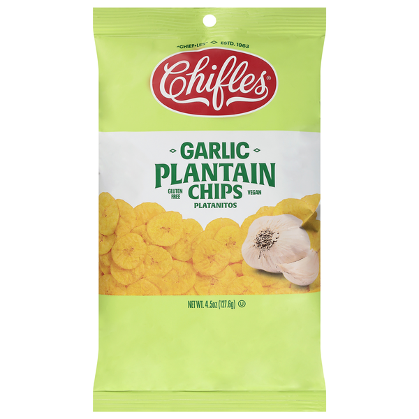 Chifles Gluten Free Garlic Plantain Chips