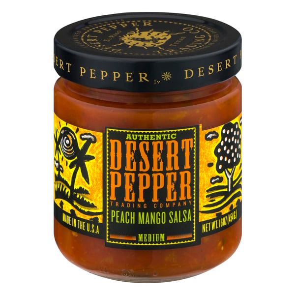 Desert Pepper Medium Peach Mango Salsa