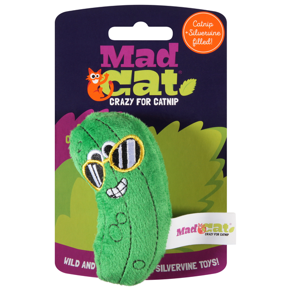 Mad Cat Cool Cucumber Catnip Cat Toy