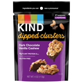 KIND Dipped Clusters Gluten Free Dark Chocolate Vanilla Cashew