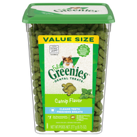 Feline GREENIES Catnip Flavor Dental Cat Treats
