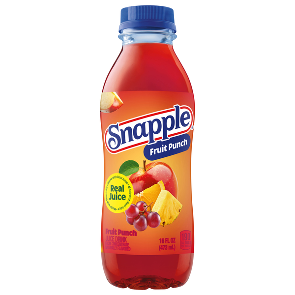 Snapple Fruit Punch Juice Drink All Natural