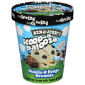 Ben & Jerry's Scoop-a-Palooza Vanilla & Fudge Brownie Ice Cream