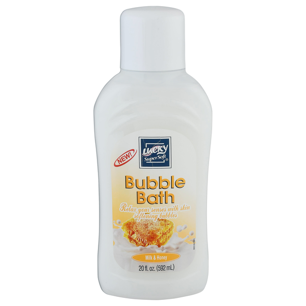 Lucky Super Soft Milk & Honey Bubble Bath