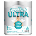Angel Soft Ultra Mega Roll 2-Ply Toilet Paper Unscented - 6 ct
