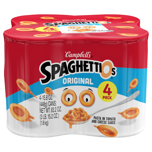 Campbell's Original SpaghettiOs - 4 ct