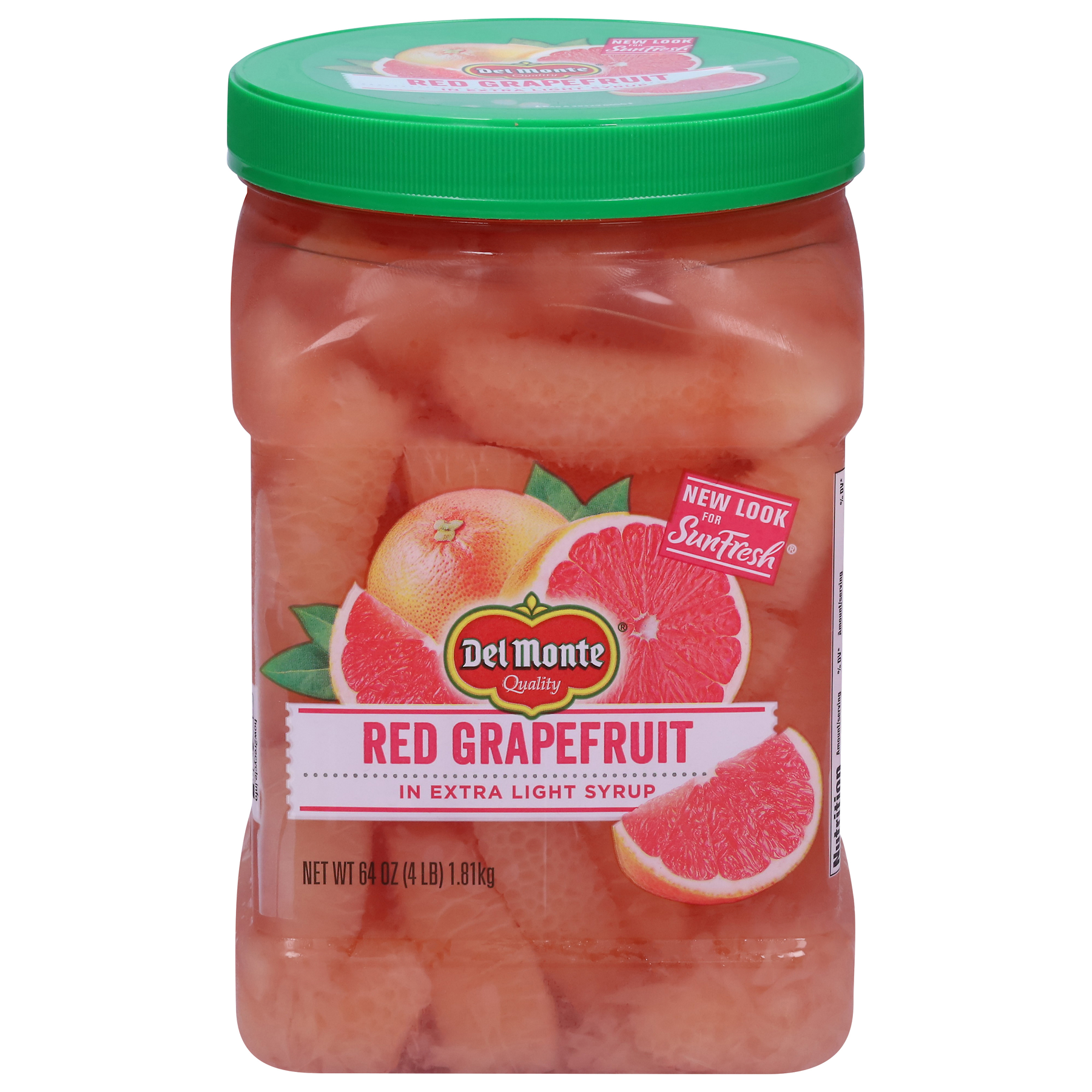 Del Monte Del Monte SunFresh Grapefruit Red in Extra Light Syrup