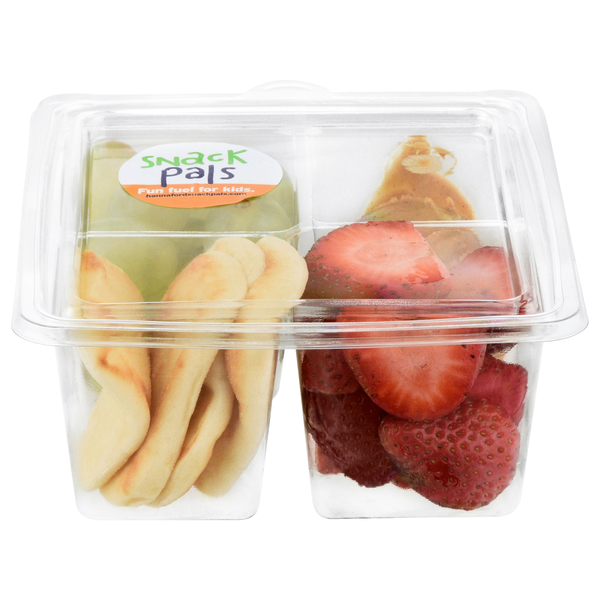 Hannaford Snack Pals Deconstructed PB&J with Strawberries