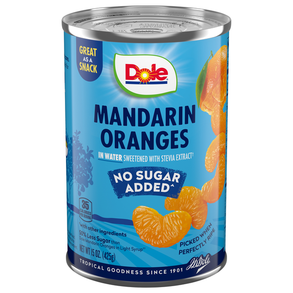 Dole No Sugar Added Mandarin Oranges in Water