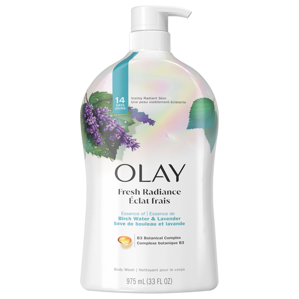 Olay Fresh Outlast Birch Water & Lavender Body Wash