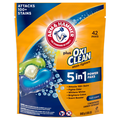 Arm & Hammer + OxiClean Fresh Scent 5-in-1 Power Paks Detergent - 42 ct