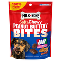 Milk-Bone Soft & Chewy Peanut Buttery Bites with Bacon Dog Snacks