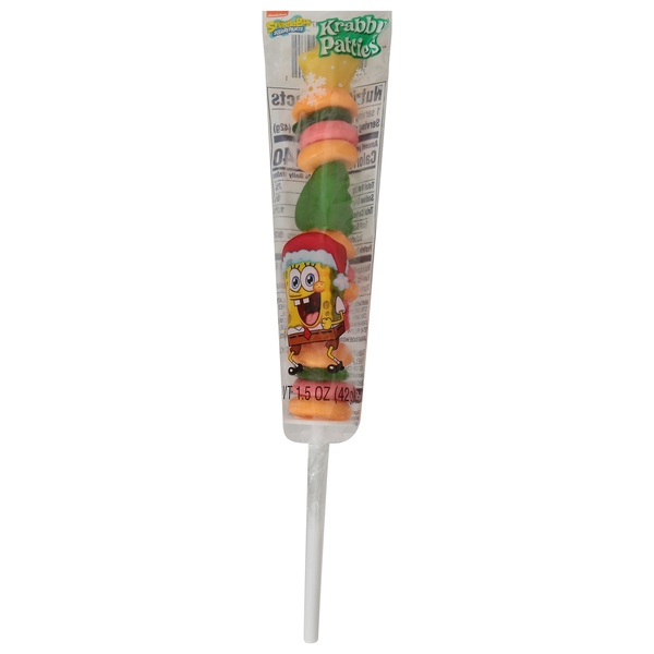 Save on Krabby Patties Holiday Kabob Candy Spongebob Square Pants Order