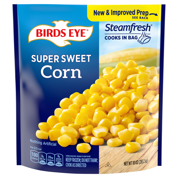 Birds Eye Steamfresh Super Sweet Corn Frozen