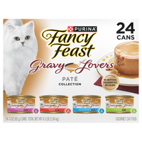 Fancy Feast Gravy Lovers Pate Collection Wet Cat Food - 24 ct