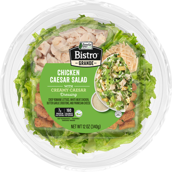Ready Pac Bistro Grande Chicken Caesar Salad Bowl with Caesar Dressing