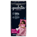 GoodNites Girls XL Nighttime Underwear 95-120 lb