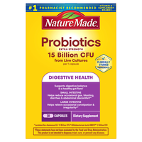 Nature Made Solutions Digestive Probiotics Advanced Dual Action Capsules