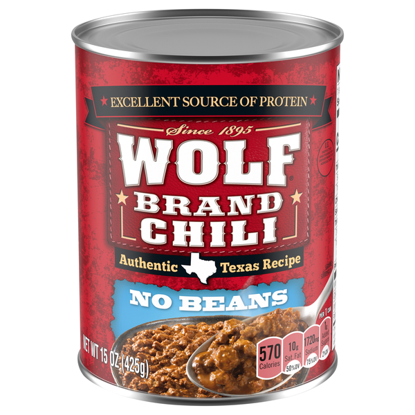 Wolf Brand Chili No Beans