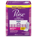 Poise Fresh Protection 5 Maximum Long Incontinence Pads
