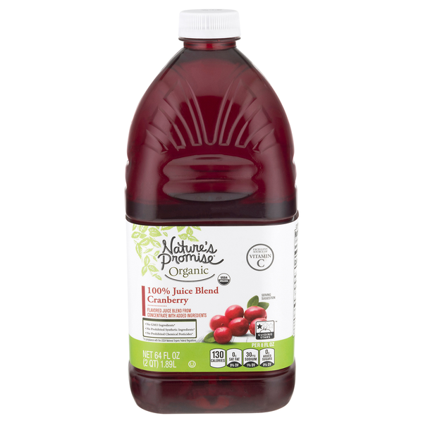 Nature's Promise 100% Cranberry Juice Blend