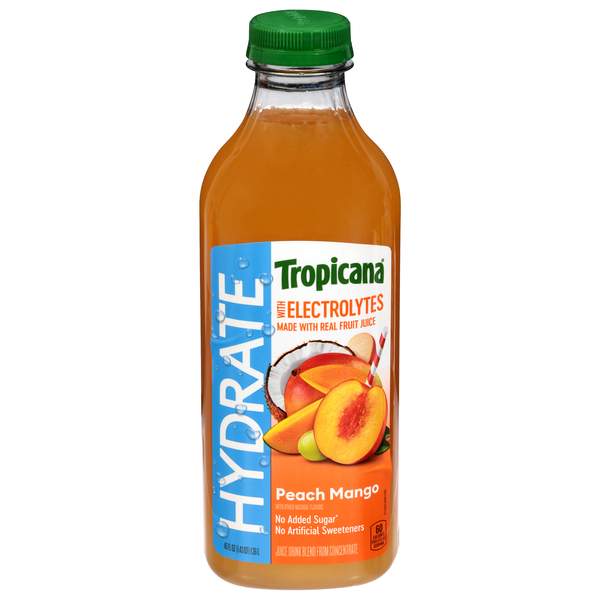 Tropicana Hydrate with Electrolytes Peach Mango Drink