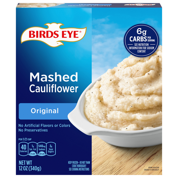 Birds Eye Original Mashed Cauliflower Frozen