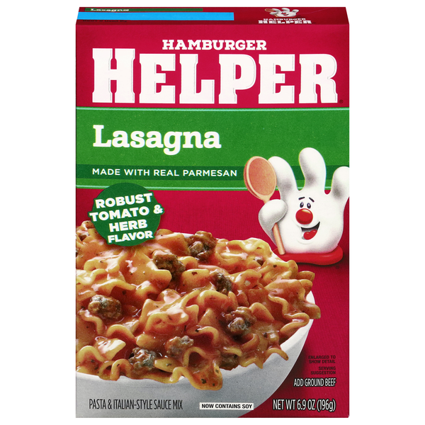 Hamburger Helper Lasagna Pasta Sauce Mix