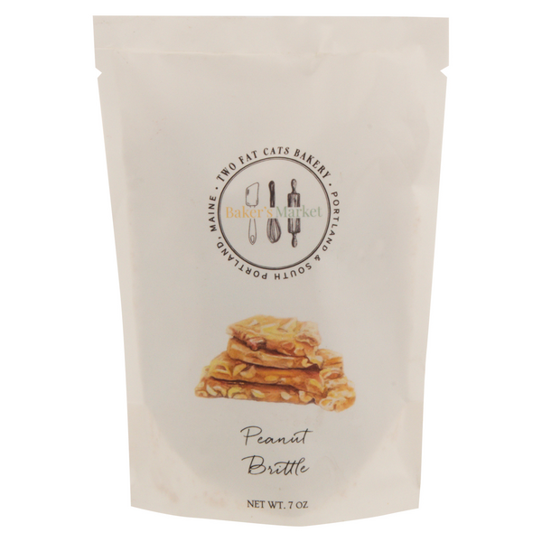 Two Fat Cats Bakery Peanut Brittle Candy