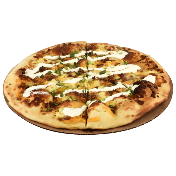 Hannaford Deli Whole Loaded Baked Potato Pizza 16 Inch