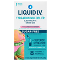 Liquid I.V. Sugar Free Rainbow Sherbet Electrolyte Drink Mix - 6 ct