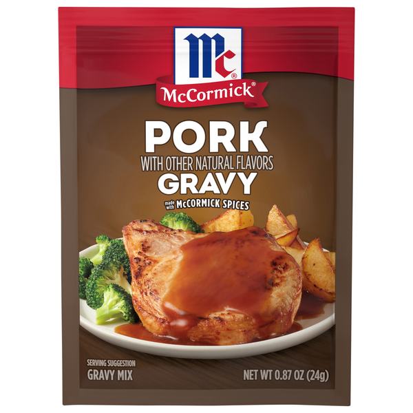 McCormick Pork Gravy Mix Packet