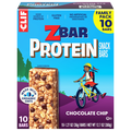 CLIF Zbar Chocolate Chip Protein Snack Bars - 10 ct