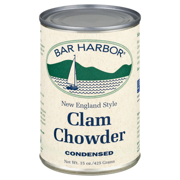 Bar Harbor Condensed New England Style Clam Chowder Soup