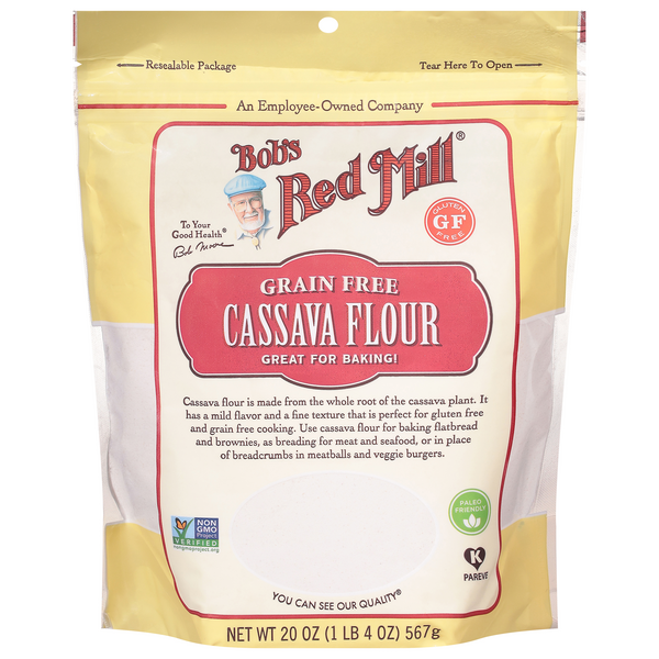 Bob's Red Mill Gluten & Grain Free Cassava Flour