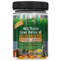 Irwin Naturals Pineapple Citrus Flavored Milk Thistle Liver Detox Gummies