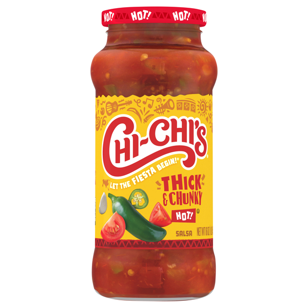 CHI-CHI'S Hot Thick & Chunky Salsa