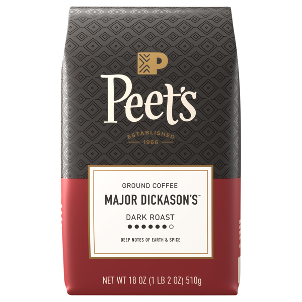 Peet's Major Dickason's Blend Dark Roast Ground Coffee