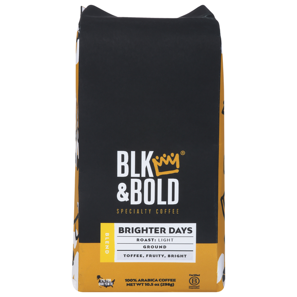 BLK & Bold Specialty Brighter Days Blend Light Roast Ground Coffee