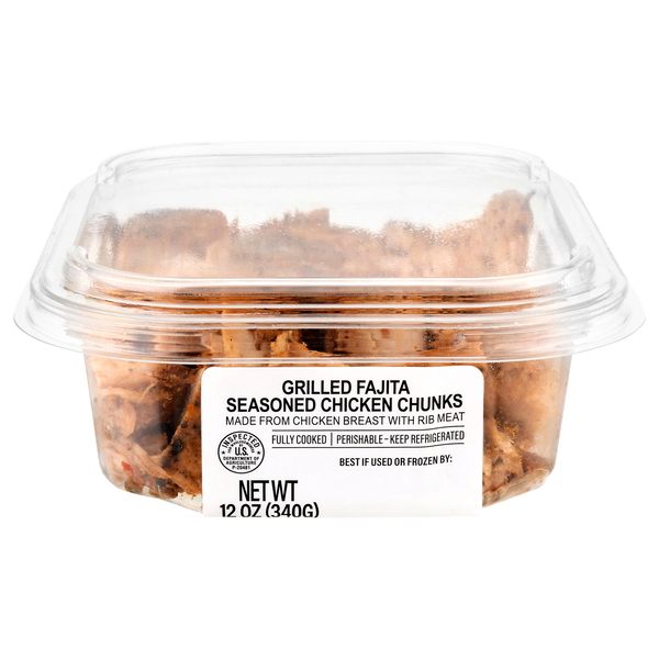 Our Brand Grilled Fajita Seasoned Chicken Chunks