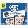 Pop-Tarts Frosted Cookies & Creme Toaster Pastries - 12 ct