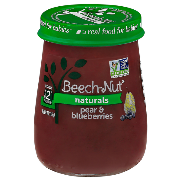 Save on BeechNut Naturals Stage 2 Baby Food Pear & Blueberries Order