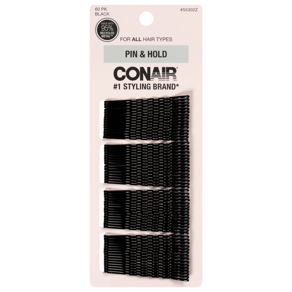 Conair Pin & Match Black Hair Pins