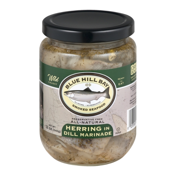 Blue Hill Bay Wild Caught Herring in Dill Marinade Refrigerated